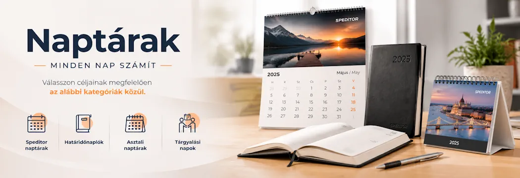Naptárak és Agendák banner