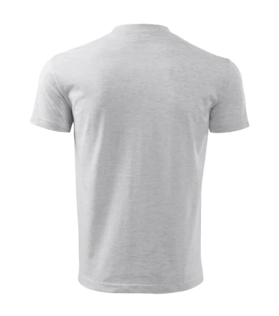 Classic Póló unisex világosszürke melírozott 