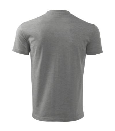 Classic Póló unisex sötétszürke melírozott 