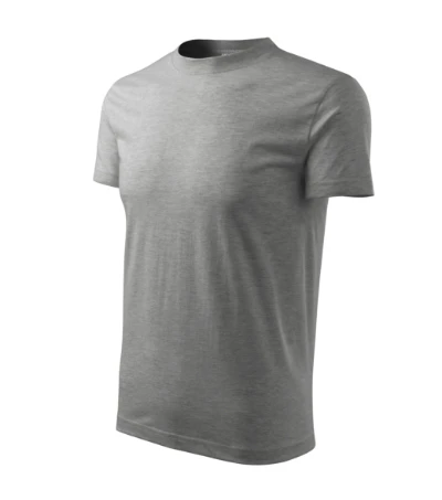 Classic Póló unisex sötétszürke melírozott 