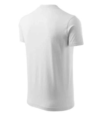 V-neck Póló unisex fehér 