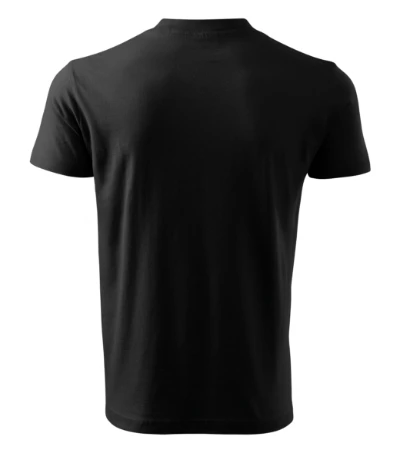 V-neck Póló unisex fekete 