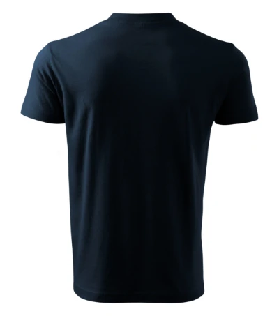 V-neck Póló unisex tengerészkék 