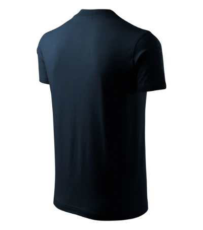 V-neck Póló unisex tengerészkék 