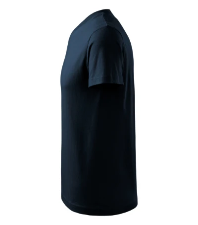 V-neck Póló unisex tengerészkék 