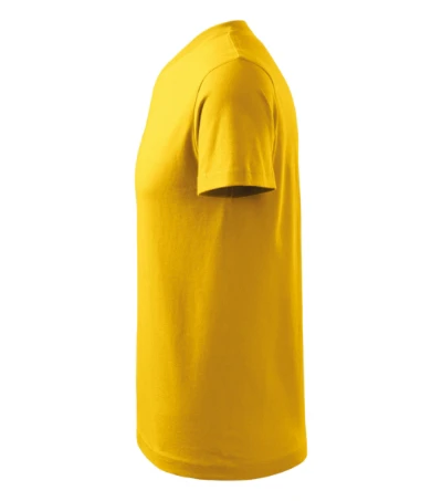 V-neck Póló unisex sárga 