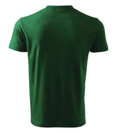 V-neck Póló unisex üvegzöld 