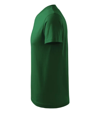 V-neck Póló unisex üvegzöld 