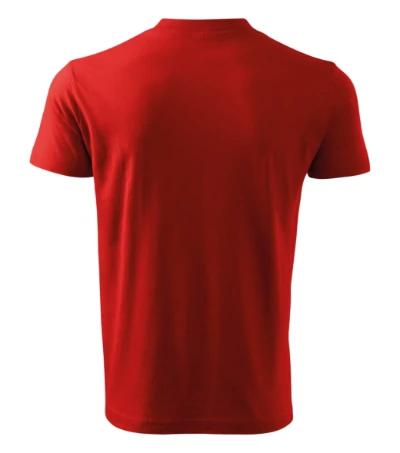 V-neck Póló unisex piros 