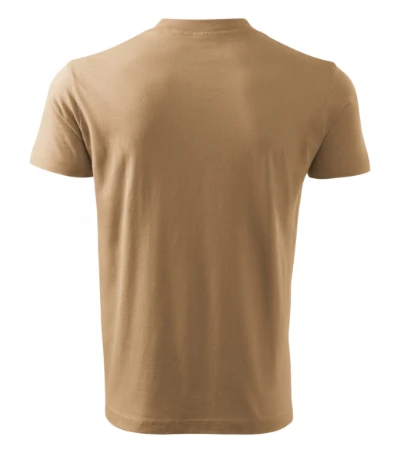 V-neck Póló unisex homok 
