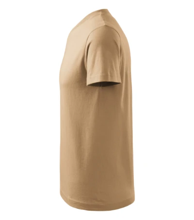 V-neck Póló unisex homok 