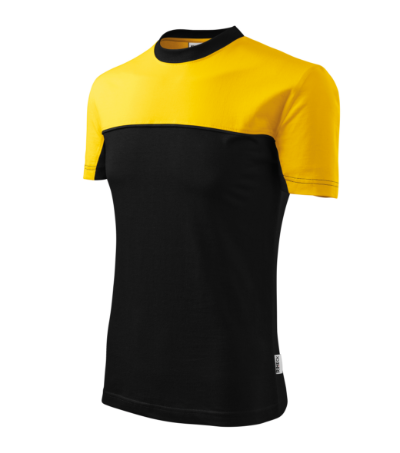 Colormix Póló unisex sárga 