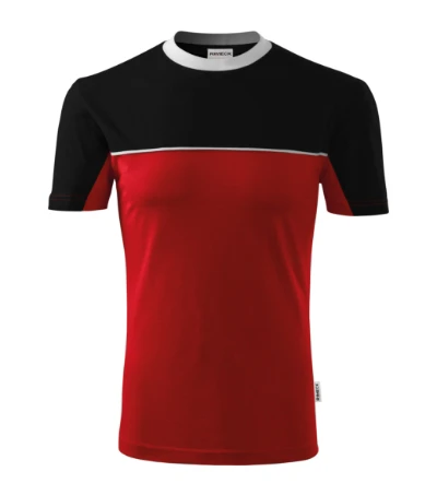 Colormix Póló unisex piros 