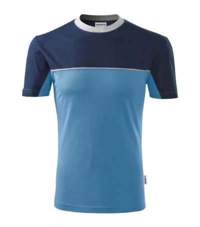 Colormix Póló unisex azúrkék 