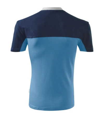 Colormix Póló unisex azúrkék 