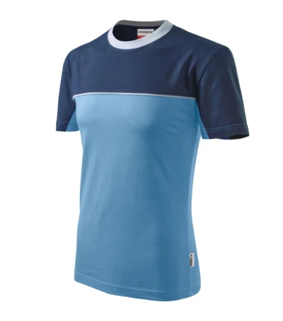 Colormix Póló unisex azúrkék 
