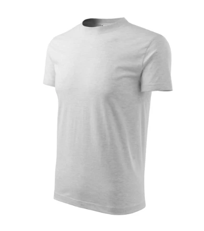 Heavy Póló unisex világosszürke melírozott 
