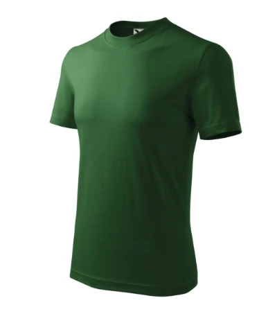 Heavy Póló unisex üvegzöld 