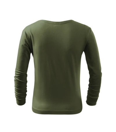 Fit-T LS Póló gyerek khaki 