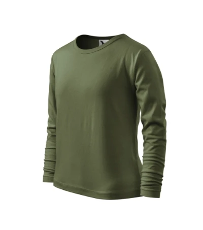 Fit-T LS Póló gyerek khaki 