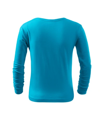 Fit-T LS Póló gyerek türkiz 