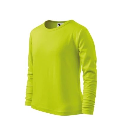 Fit-T LS Póló gyerek lime 