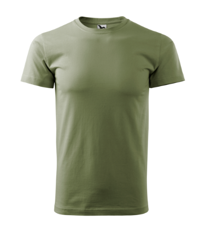 Basic Póló férfi világos khaki 