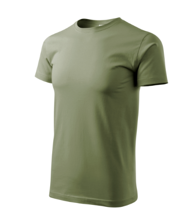 Basic Póló férfi világos khaki 