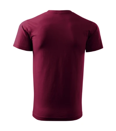 Basic Póló férfi garnet 