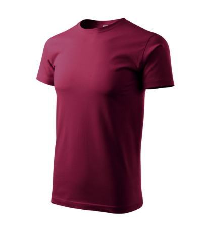 Basic Póló férfi garnet 