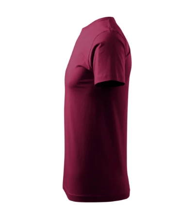 Basic Póló férfi garnet 