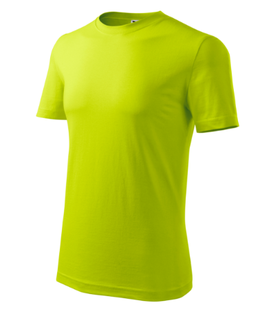 Classic New Póló férfi lime 