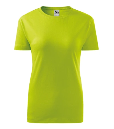 Classic New Póló női lime 