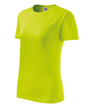 Classic New Póló női lime 