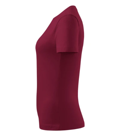 Basic Póló női garnet 