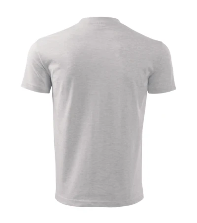Heavy New Póló unisex világosszürke melírozott 