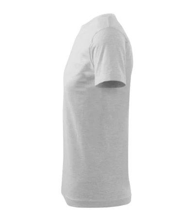 Heavy New Póló unisex világosszürke melírozott 