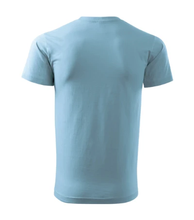 Heavy New Póló unisex égszínkék 