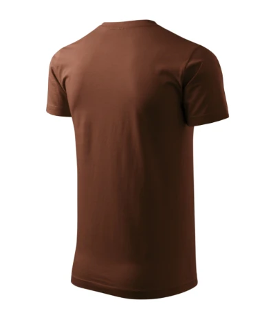 Heavy New Póló unisex csokoládébarna 