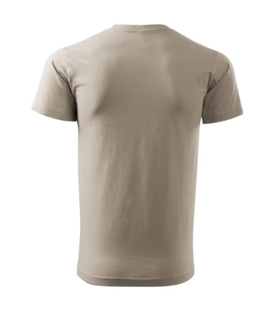 Heavy New Póló unisex drappos szürke 