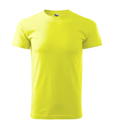 Heavy New Póló unisex neon sárga 