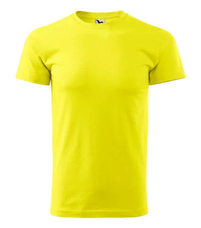 Heavy New Póló unisex citrom 