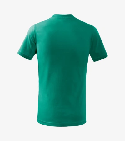 Basic Póló gyerek smaragdzöld 