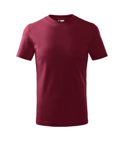 Basic Póló gyerek garnet 