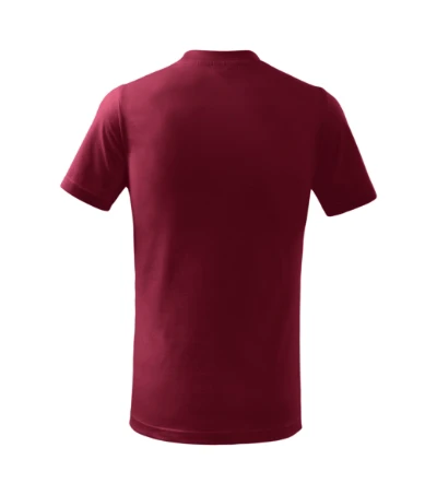 Basic Póló gyerek garnet 