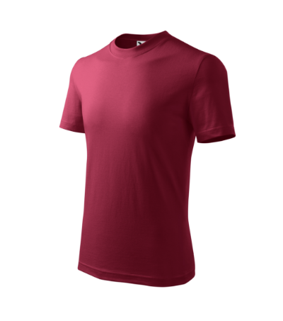 Basic Póló gyerek garnet 