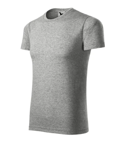 Element Póló unisex sötétszürke melírozott 