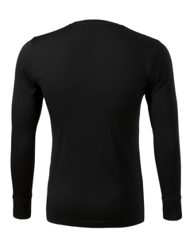 Merino Rise LS Póló férfi fekete 