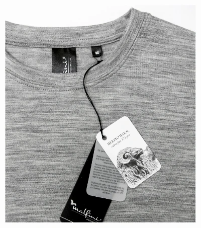 Merino Rise LS Póló férfi fekete 