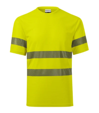 HV Dry Póló unisex fluoreszkáló sárga 